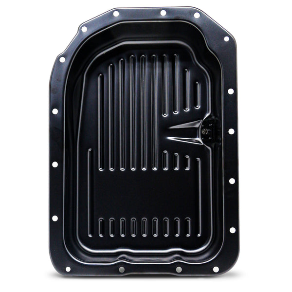 STEEL CHEVY/GM 4L80 4L80E 4L85E TRANSMISSION PAN DEEP - BLACK