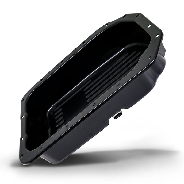 Fit 97-11 GM 4L80-E 4L85-E Automatic Transmission Oil Pan 2.5 deep 17-bolt hole Fit 97-11 GM 4L80-E 4L85-E Automatic Transmission Oil Pan 2.5 deep 17-bolt hole