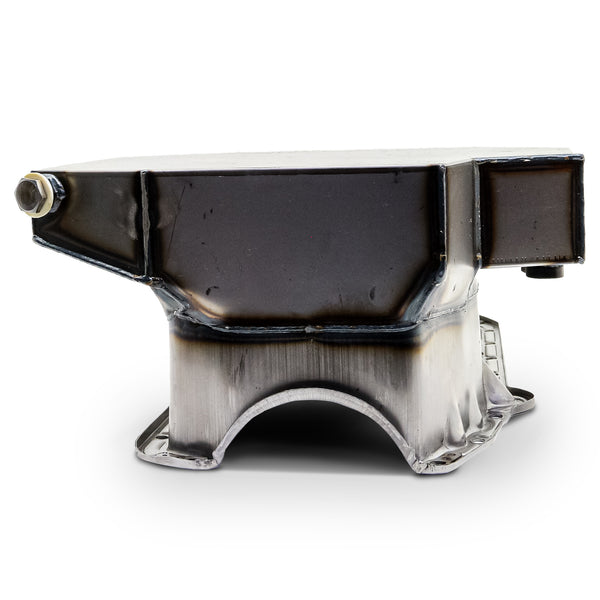 1958-79 CHEVY SMALL BLOCK 283-305-327-350-400 CHAMPION RACING OIL PAN - RAW