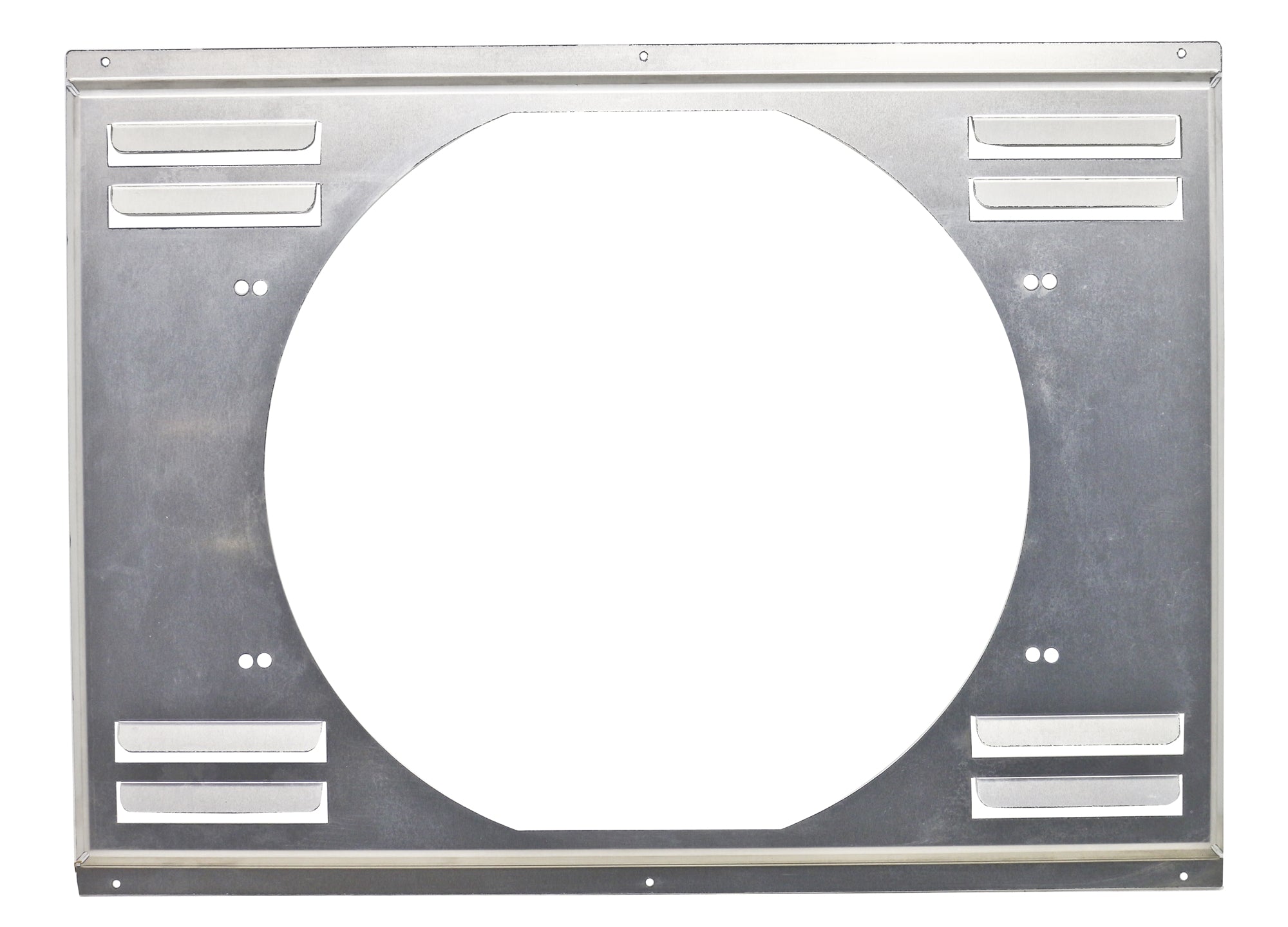 ALUMINUM EMC LOUVERED FAN SHROUD 22-9/16