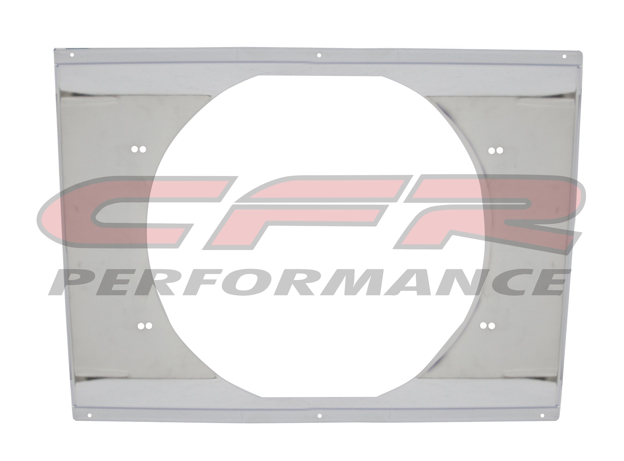 CHROME RADIATOR FAN SHROUD UNIT (22-5/8