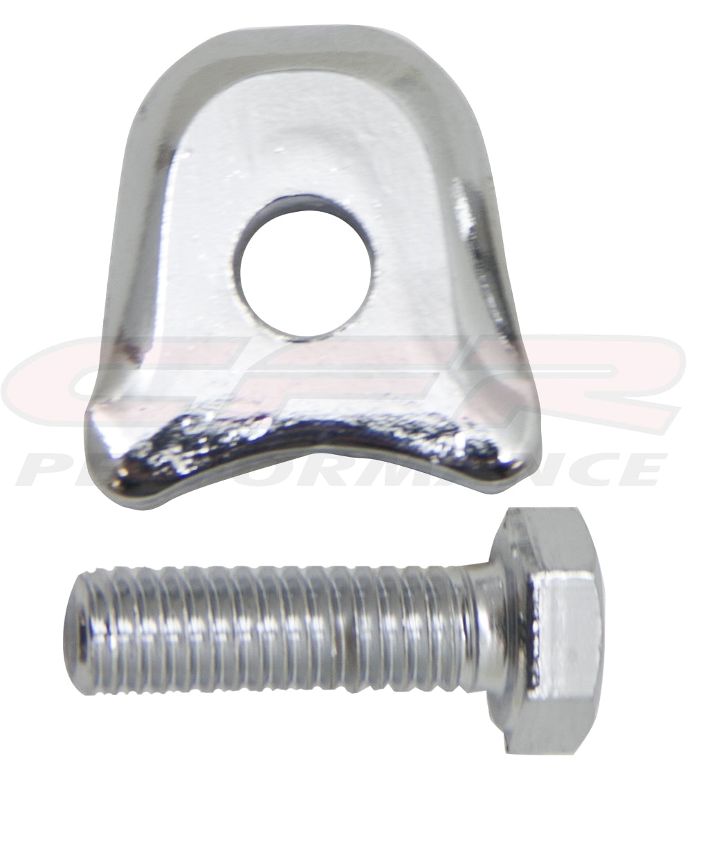STEEL FORD DISTRIBUTOR HOLD DOWN CLAMP W/BOLT CHROME CFR Performance