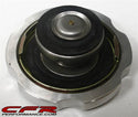 CHEVY FORD MOPAR POLISHED BILLET ALUMINUM RADIATOR CAP - SMOOTH