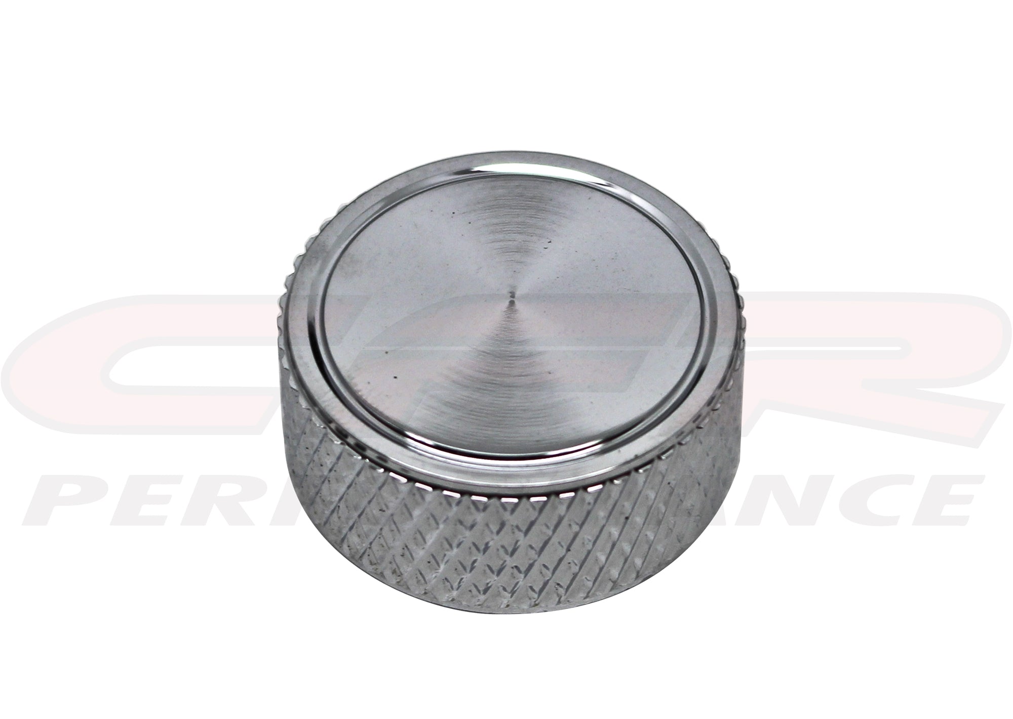 ALUMINUM KNURLED AIR CLEANER NUT 1/420 CHROME CFR Performance