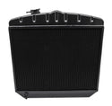 CFR 1955-56 CHEVY DIRECT FIT ALUMINUM RADIATOR - DIRECT REPLACEMENT - BLACK