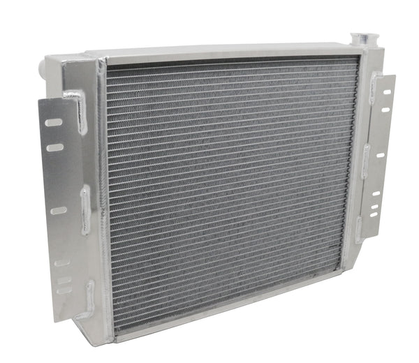 CFR 1959-72 CHEVY IMPALA-CHEVELLE-EL CAMINO-NOVA DIRECT FIT ALUMINUM RADIATOR W- AT COOLER - DIRECT REPLACEMENT FITS LS CONVERSION