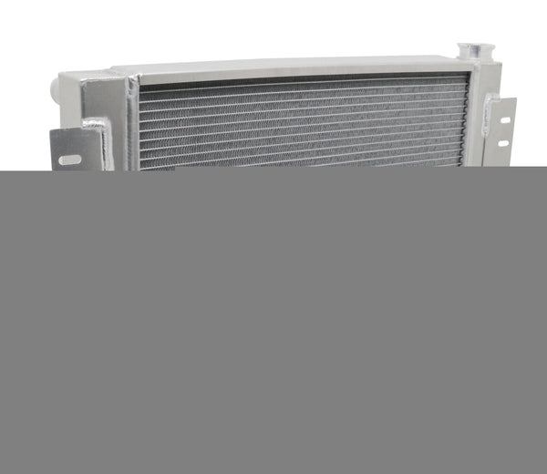 CFR 1959-72 CHEVY IMPALA-CHEVELLE-EL CAMINO-NOVA DIRECT FIT ALUMINUM RADIATOR W- AT COOLER - DIRECT REPLACEMENT FITS LS CONVERSION