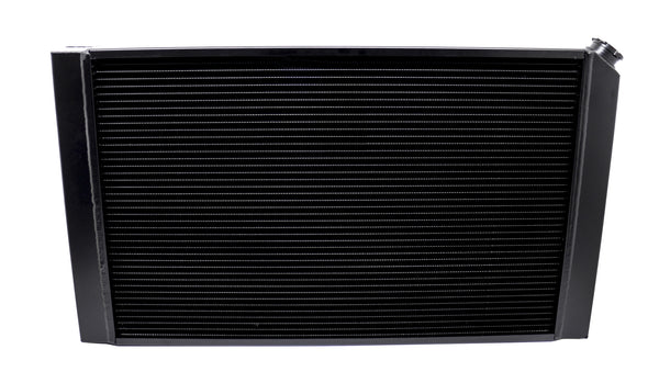 ALUMINUM EMC 1968-77 CHEVY CHEVELLE A-BODY RADIATOR DIRECT FIT W-AT LS CONVERSION - BLACK