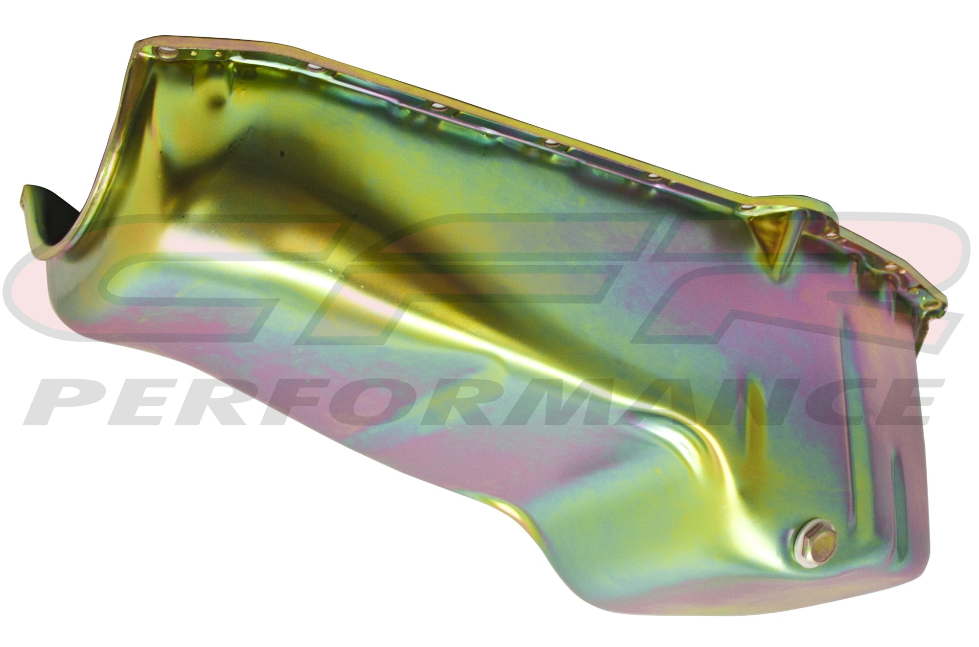 Assault Racing 7qt Oil Pan For Small Block Chevy 327 350 400 (1958-1979) - Black Drag Race Style
