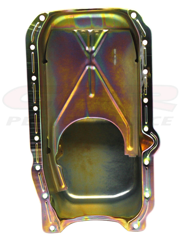 1986-95 CHEVY-GM 262 4.3L V6 PICKUP OIL PAN - ZINC