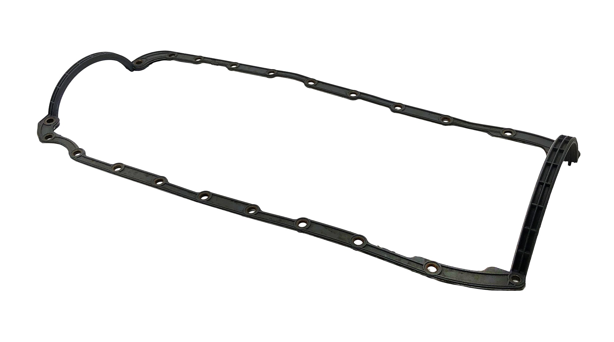RUBBER NEOPRENE CHEVY BB OIL PAN GASKET 1 PIECE RMS SCALLOPED RAILS FO