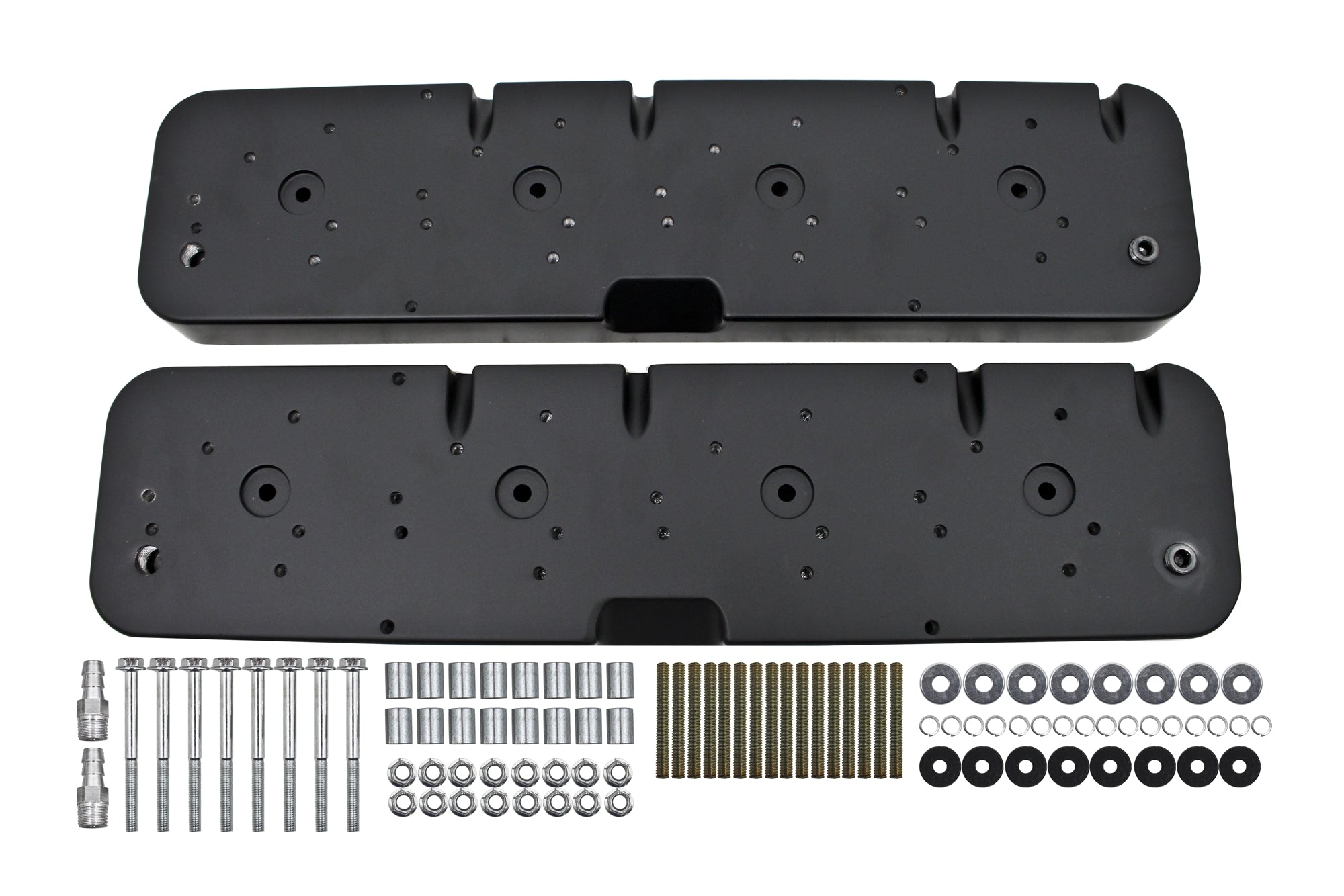 HZ8000 CFR8000 LS COIL VALVE COVERS ADAPTER KIT BLACK CFR Performance