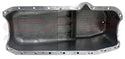 1980-85 CHEVY SMALL BLOCK 267-283-305-327-350 ALUMINUM STOCK CAPACITY OIL PAN - RETRO FINNED