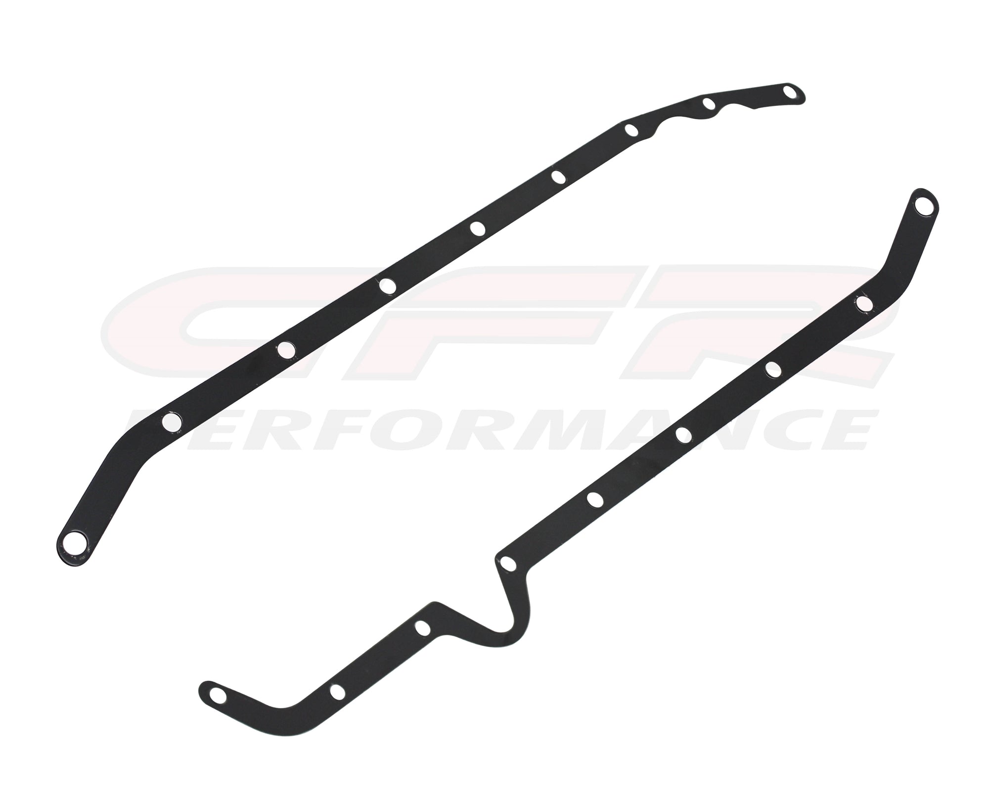 CHEVY 80-85 SMALL BLOCK OIL PAN REINFORCED RAILS - BLACK | CFR Performance
