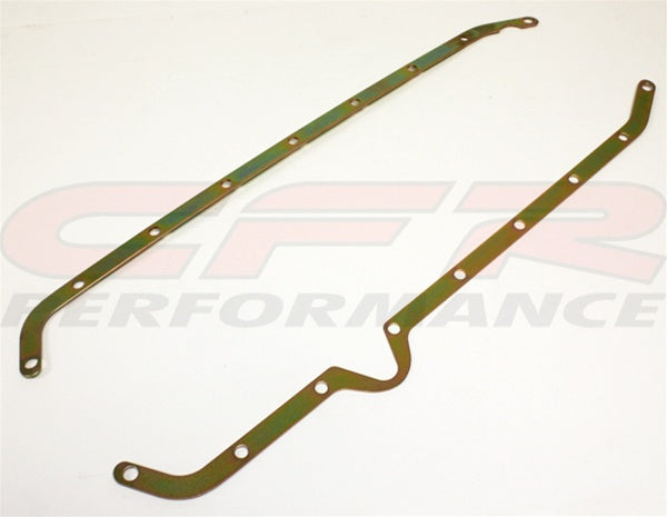 CHEVY 80-85 SMALL BLOCK OIL PAN REINFORCED RAILS - ZINC | CFR Performance