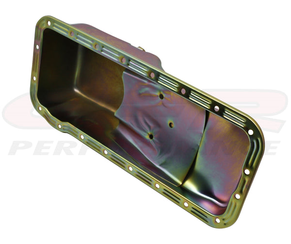 1958-76 FORD BIG BLOCK FE 352-390-406-427-428 STOCK CAPACITY OIL PAN - ZINC