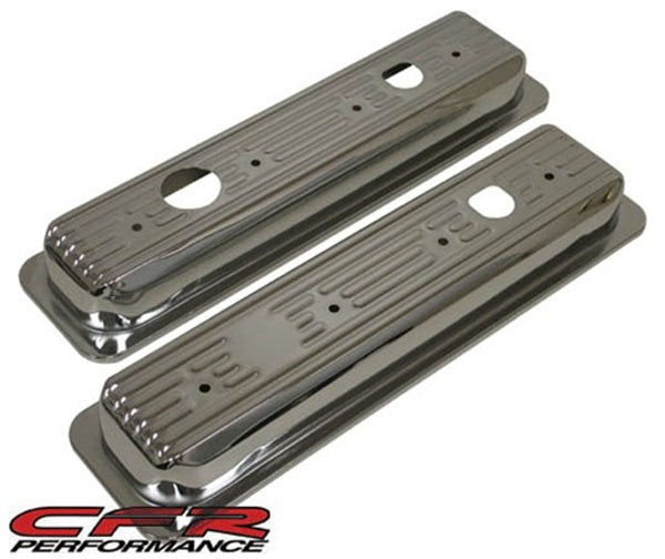 thumbnail image 2 of 1985-93 Chevy/GMC 4.3L V6 Center Bolt Steel Valve Covers W/ Bolts - Chrome, Valve Covers - Canada 2 of 12