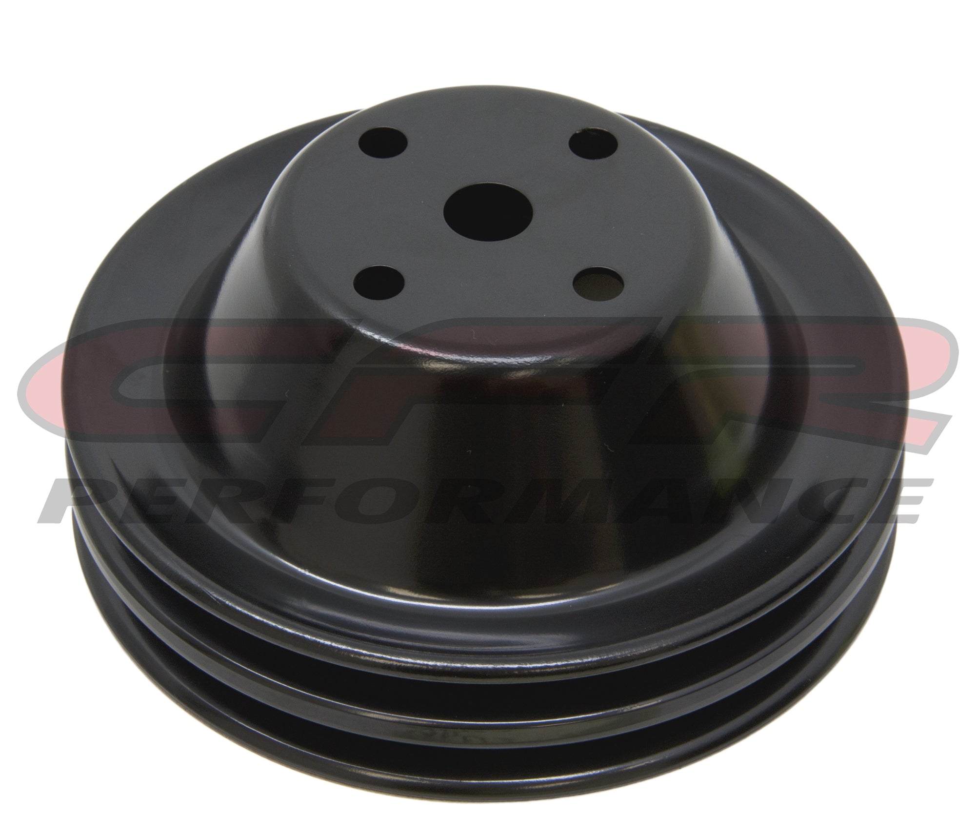 ARC A9605 | Small Block Chevy 2 Groove Chrome Water Pump Pulley Long