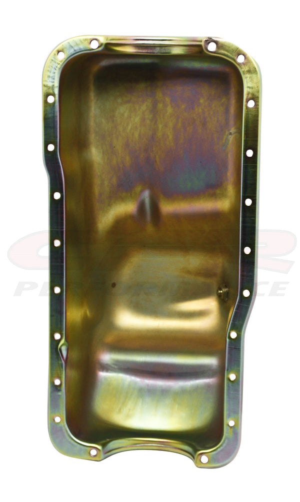 1988-96 FORD SMALL BLOCK 255-260-289-302 STOCK CAPACITY TRUCK OIL PAN - ZINC